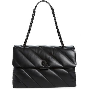 Kurt Geiger London Kensington XXL Soho Drench Leather Shoulder Bag